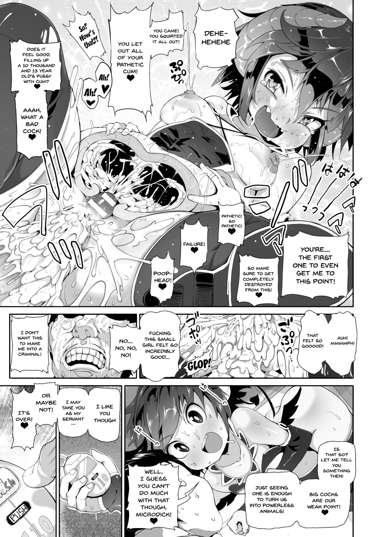 Hentai Manga Comic-Punishing a Bratty Young Succubus-Chapter 4-7